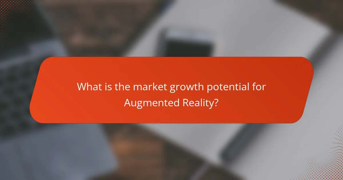 What is the market growth potential for Augmented Reality?